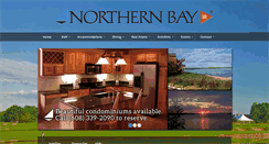 Desktop Screenshot of northernbayresort.com